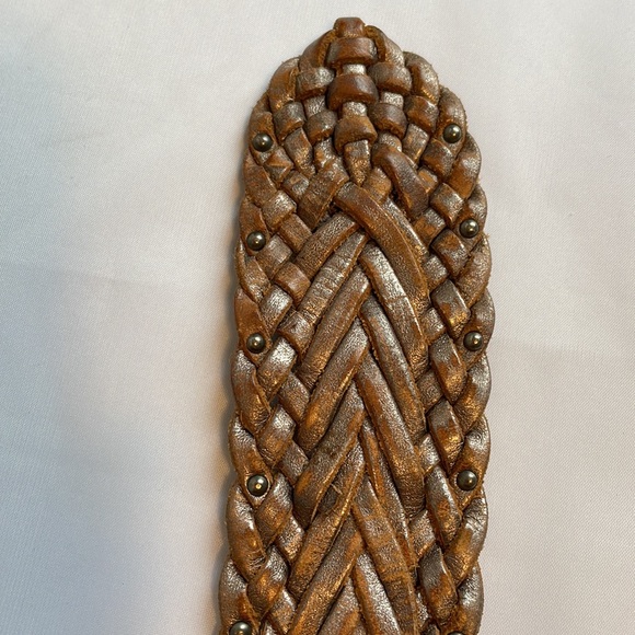 American Eagle Outfitters Brown Braided Belt - Picture 7 of 8